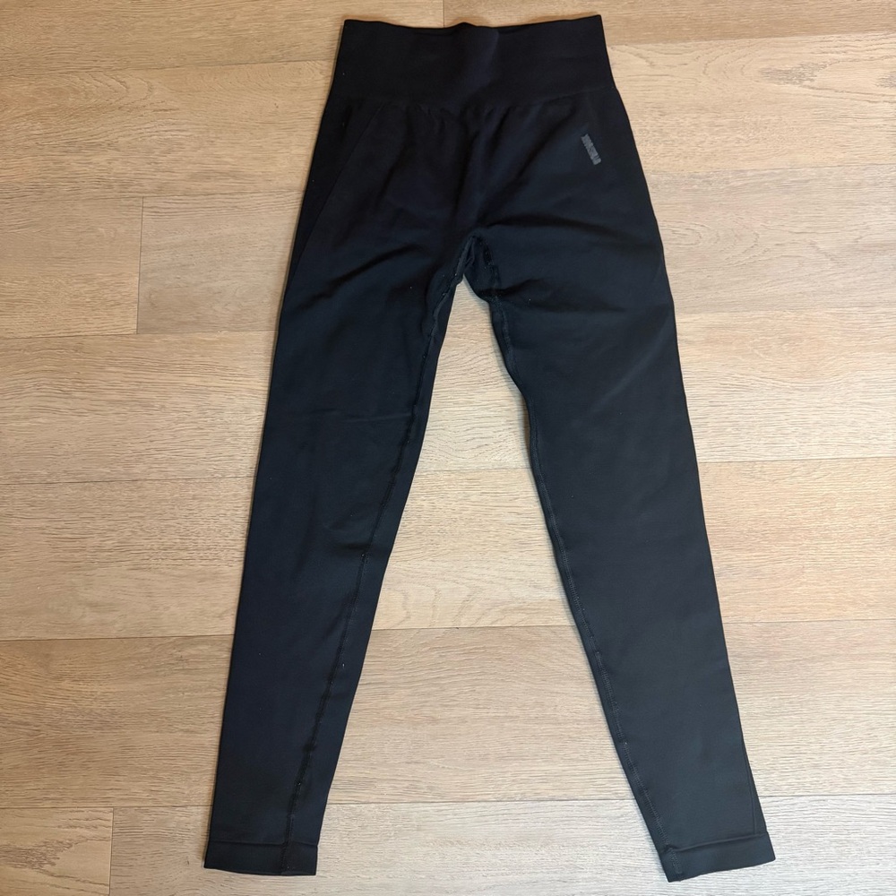 Gymshark Women’s Black High-Waisted Leggings - Size S